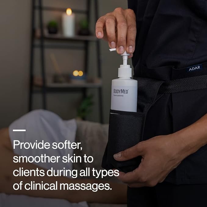 BodyMed Formulations Massage Lotion, 5 gal. – Fragrance-Free, All-Natural Lotion for Massage Therapy – Leaping Bunny Certified – with Arnica Extract & Jojoba – Non-Staining, & Paraben Free