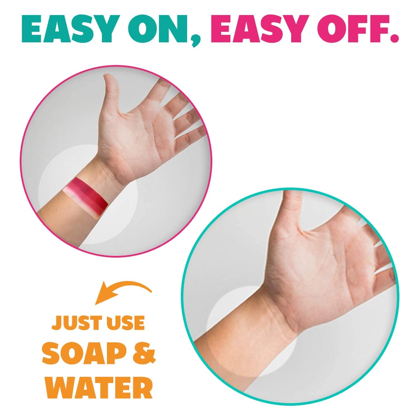 Kraze FX Dome Stroke - Sherbet Punch (25 gm), Professional 1-Stroke Split Cake, Hypoallergenic, Non-Toxic, Water Activated Face & Body Painting Makeup Supplies for Sensitive Skin, Kid Safe, Adults