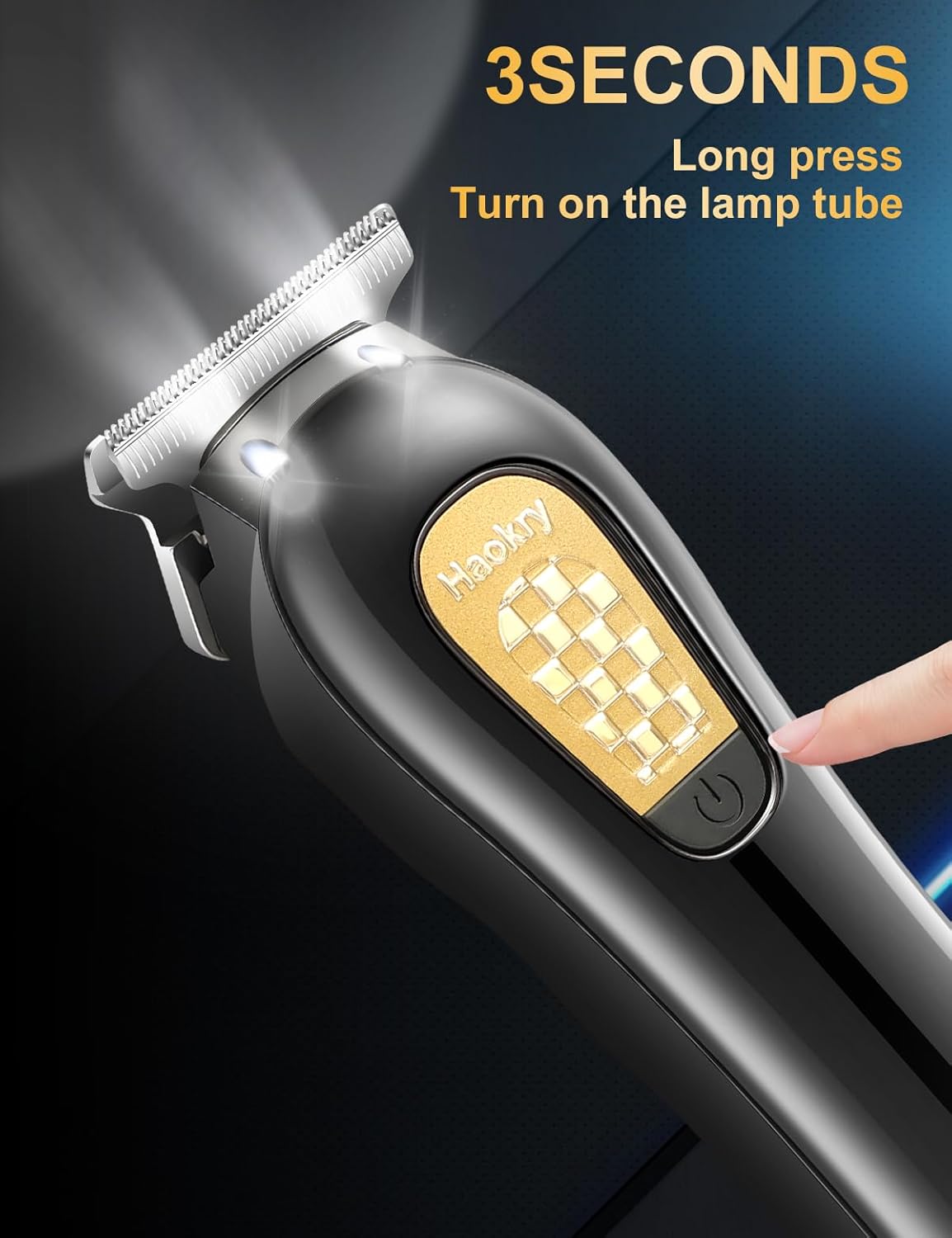 Hair Clippers & Trimmer for Men,Professional Barber Clippers and Trimmers Set,Mens Cordless Hair Clipper for Barbers Haircut Kit,Beard Trimmer,Rechargeable Electric Shaver