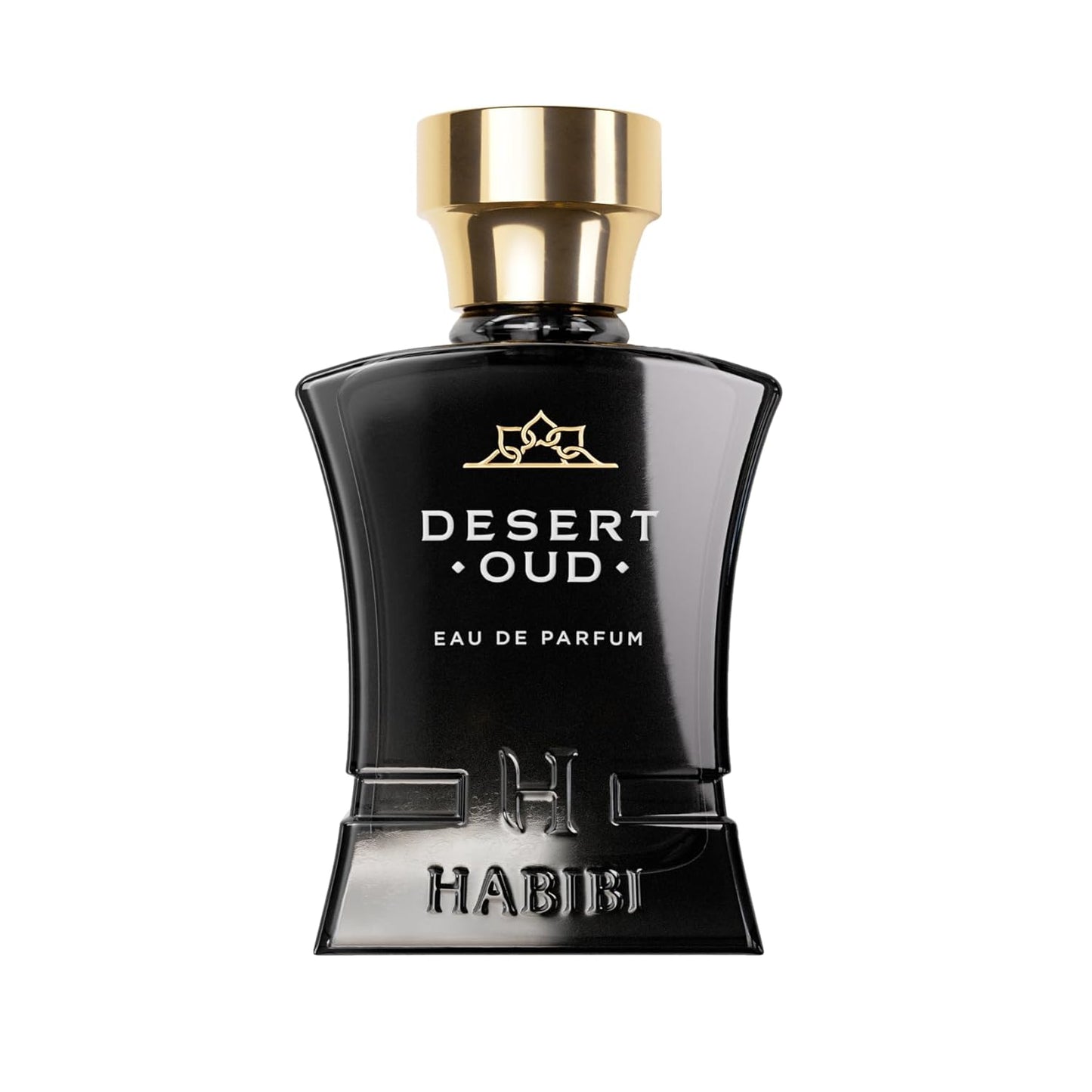 H HABIBI Desert Oud Perfume for Men - 2.5 oz (75ML) Long Lasting Arabian Cologne, Bold Floral Woody Men Perfume, Luxury Fragrance Gift for Special Occasions