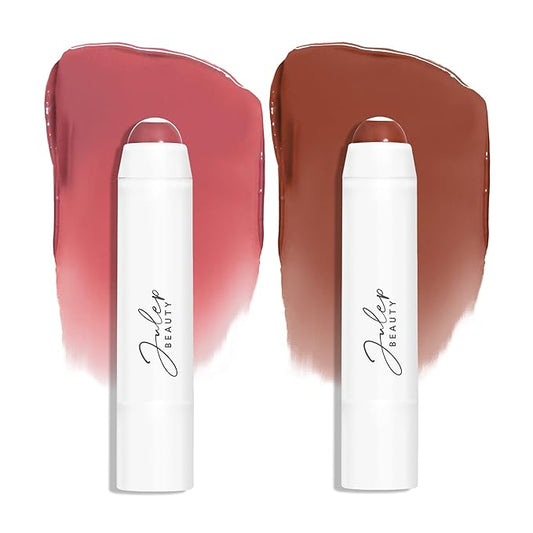 Julep It's Balm Tint of Color Lip Balm Duo - Dusty Orchid Summer + Brown Sugar | Hydrating Lip Color with Vitamin E Core | Natural Gloss Finish | Vegan & Cruelty-Free