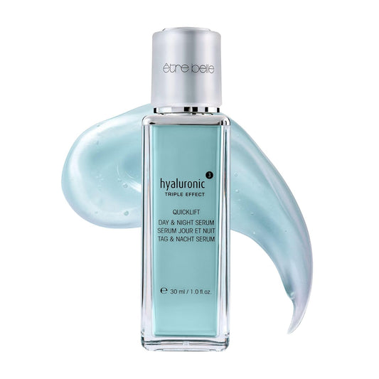 êb être belle Quicklift Day & Night Serum with Hyaluronic Acid 3D, Skin Care for Women, Lightweight Hydrating & Moisturizing Serum, Made with Hyaluronic Acid for All Skin Types, 30 mL