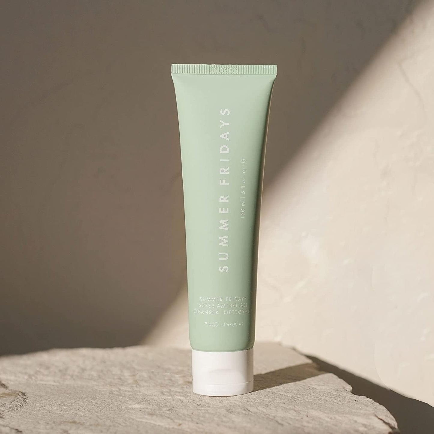 Summer Fridays Super Amino Gel Cleanser - Gentle Face Cleanser + Makeup Remover - Helps to Calm Irritation, Balance pH, Nourish Skin + Restore Moisture (5 Fl Oz)