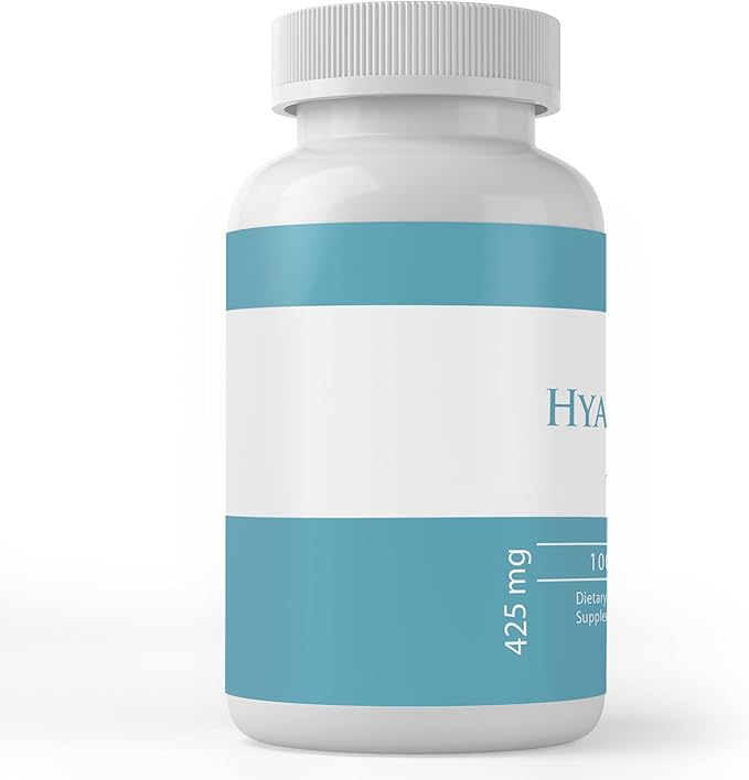 Pure Original Ingredients Hyaluronic Acid, (100 Capsules) Always Pure, No Additives Or Fillers, Lab Verified