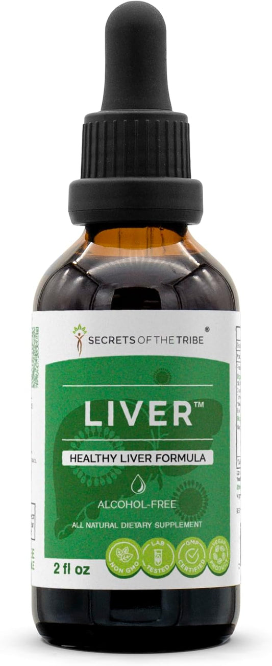 Liver Alcohol-FREE Extract, High-Potency Herbal Drops, 2 oz
