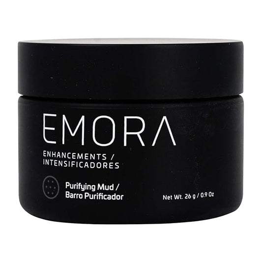 ACTIVZ Emora Purifying Mud - Skincare Mask with Kaolin Clay, Papain, and Honey to Remove Impurities, Exfoliate, and Promote Radiance - 26g