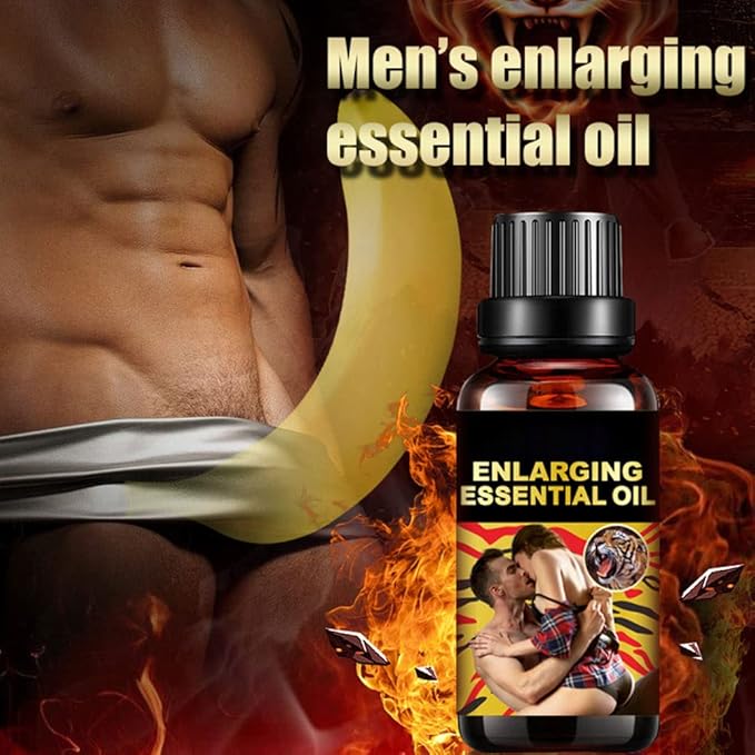 Men Massage Oil for Sex -Sexual Enhancement Erection Cream Penisgrowth Oil Longer Thicker Penis Energy Massage Essential Oil Men Energy for Care Delay Performance Boost Strength (Cucumber)