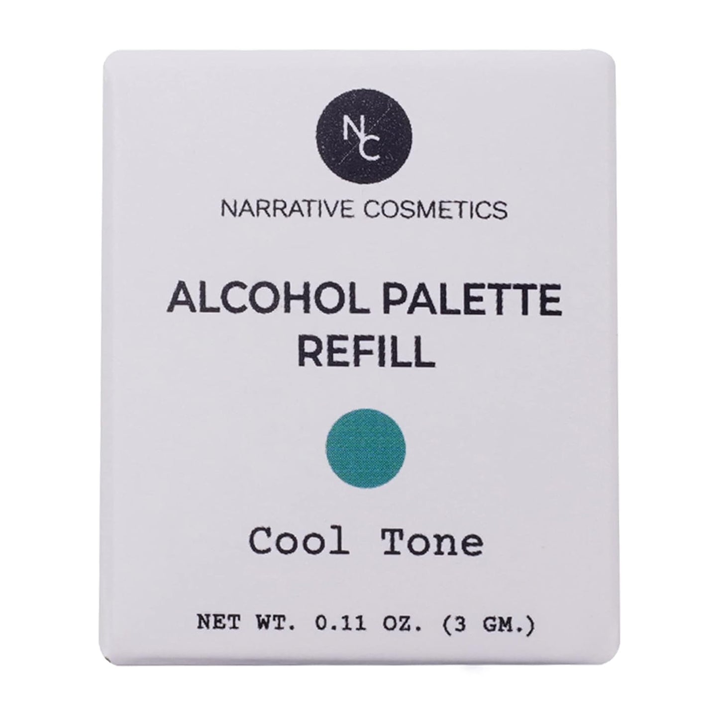 Narrative Cosmetics Alcohol Palette Refill Pans - Skin Tones - Cool Tone
