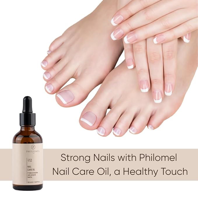 Philomel Nail Care Oil - Nail Hardener Extra Strong and Growth, Nail Strengthener and Growth