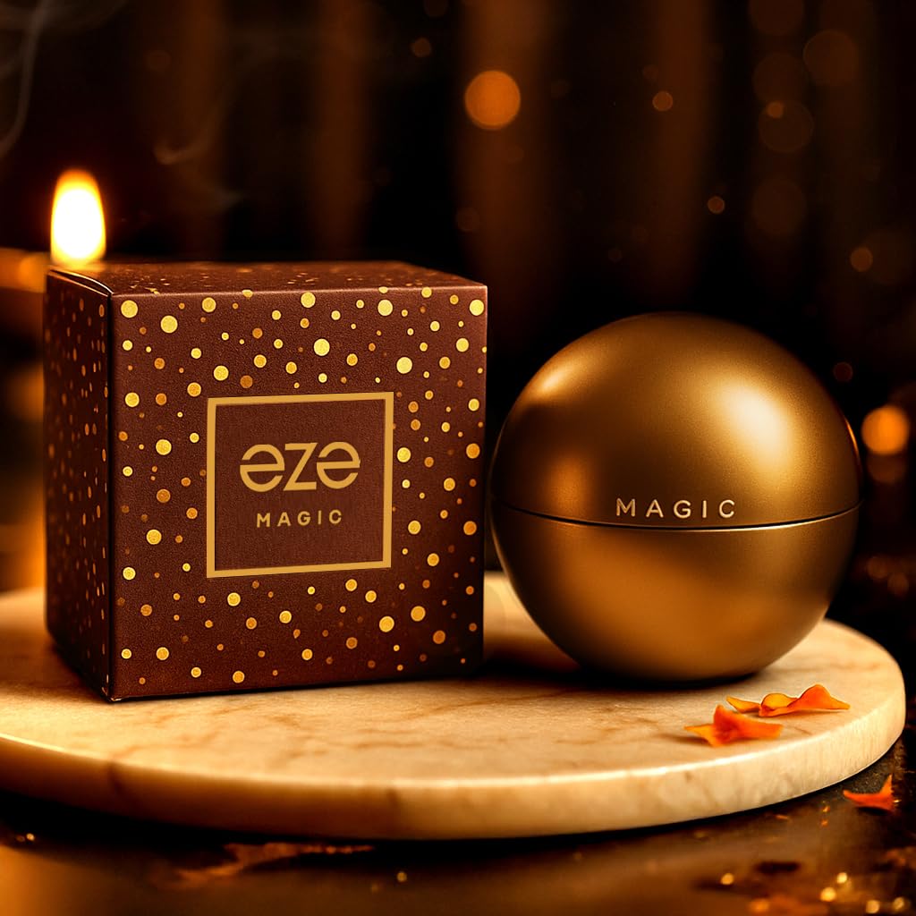 EZE Elevate Magic Perfume For Men - 75ml | Premium Long Lasting Fragrance with Cinnamon, Lavender & Deep Blend of Spices, Amber, Leather, Oud & Woods | Bold Masculine Scent | Luxury Gift for Him