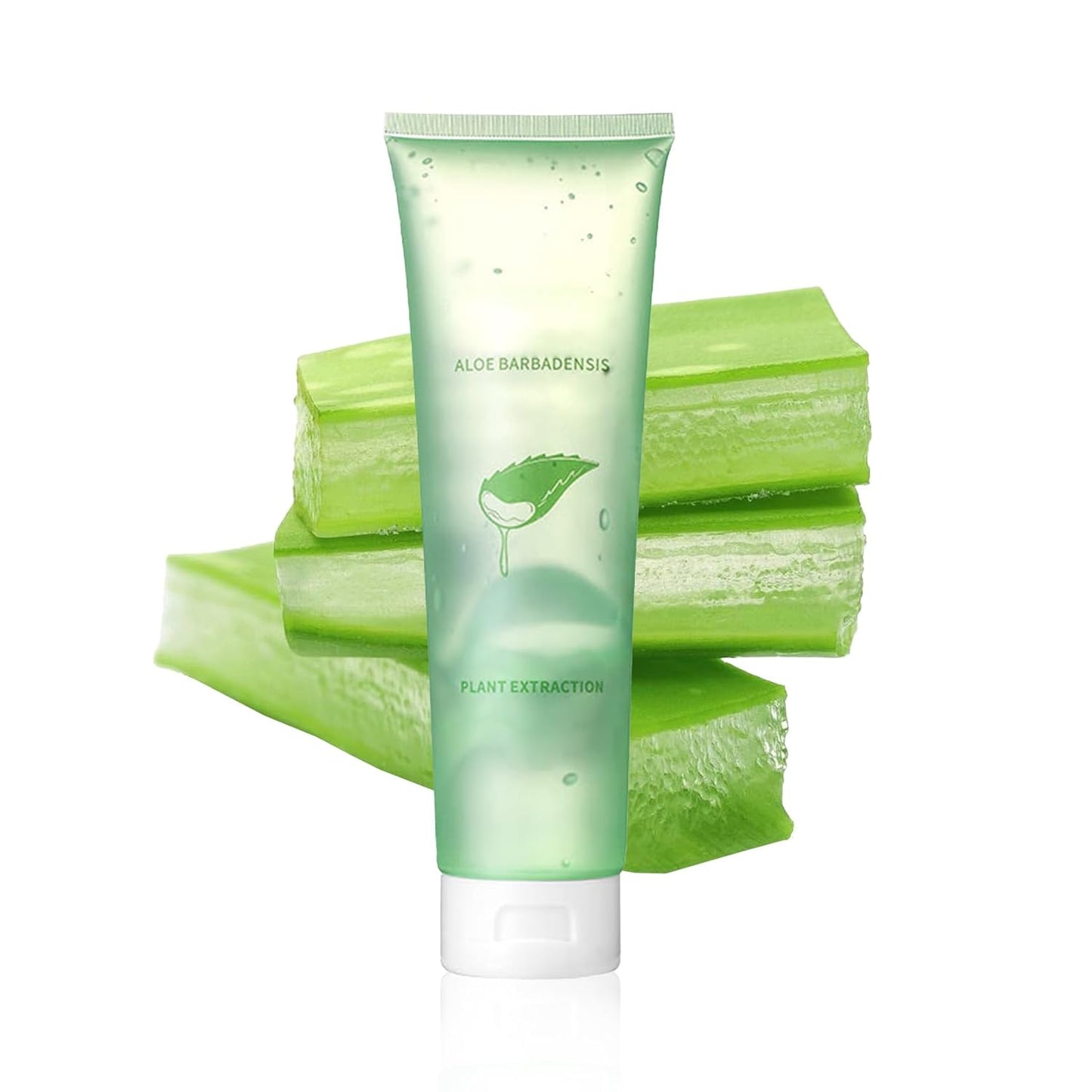 Moisturizing Gel for Face & Body,Non-sticky Gel After Sun Aloe Lotion Skin Care,Fast Absorbing Long Lasting Refreshing Hydrating Face Moisturizer for All Skin Types 01