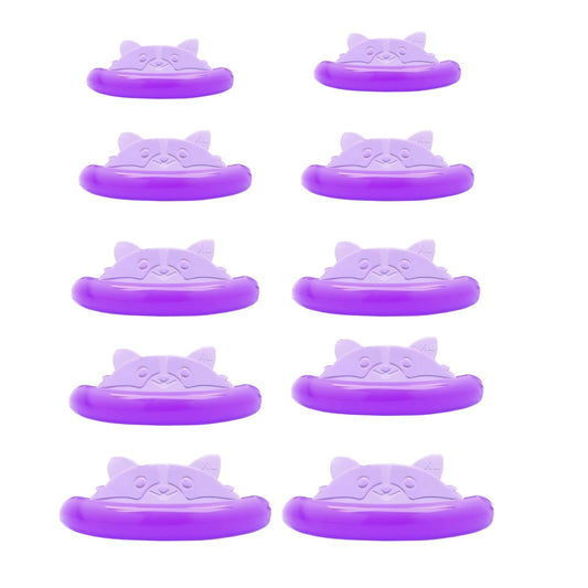 Lash Lift Pads Eyelash Perm Shield C Curl 5 Size Lash Lift Lamination Pad, Rapid 5 Minute Eyelash Lifting Shields Make Eyes Voluminous Flexible C curl Pads Extreme Perm Rod 100 Applications(purole)