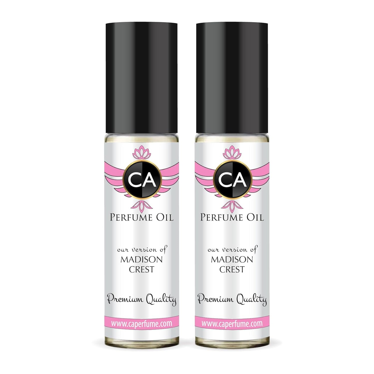 CA Perfume Impression of Madison Crest for Women Eau De Parfum Chypre Floral Scent Long Lasting Perfumes for Women Travel Size TSA Ready for Day and Night Wear 0.33 Fl Oz 10ml (Pack of 2)