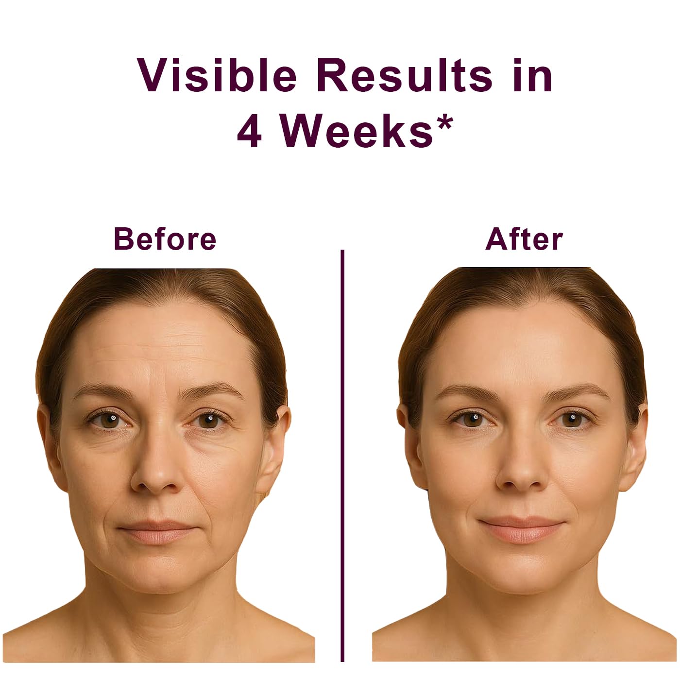 2Pcs Wrinkle Bounce Calcium Multi-Balm Stick, Collagen Moisturing Multi Balm, Wrinkle Core Stick for Under-Eye, Forehead, Neck Skin Care Line Hydrating, Firm & Plump