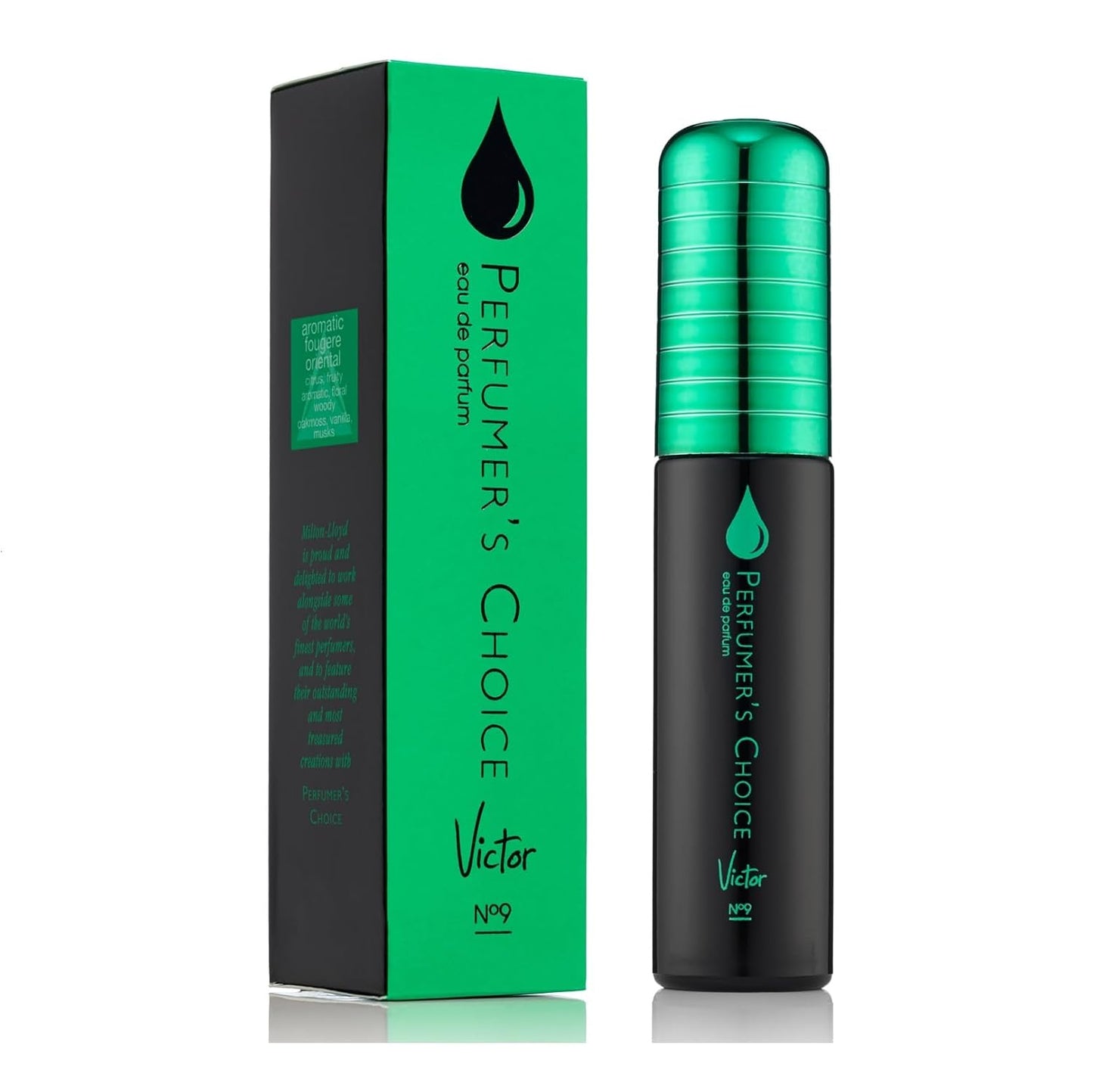 Perfumer's Choice No 9 Victor Perfume. 50ml Eau de Parfum Men, Luxury Fragrance - Aftershave, Long Lasting for Men by Milton-Lloyd