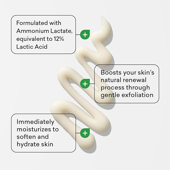AmLactin Daily Nourish 12% - 2oz Bottles (6 Pack) - Body Lotion With 12% Lactic Acid, Dermatologist-Recommended
