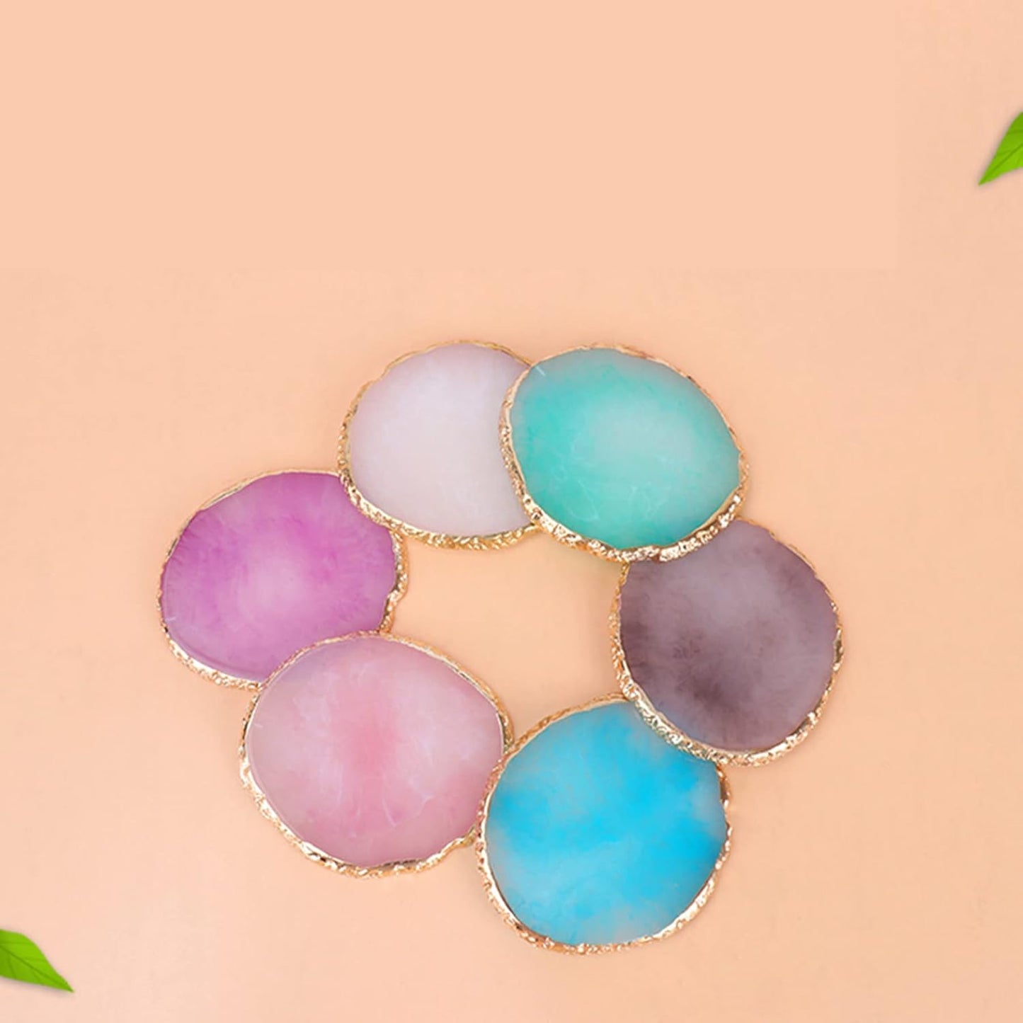 1 Piece Nail Art Palette - Mixing Palette & Makeup Plate with Nail Tip Holder & Display - Gray