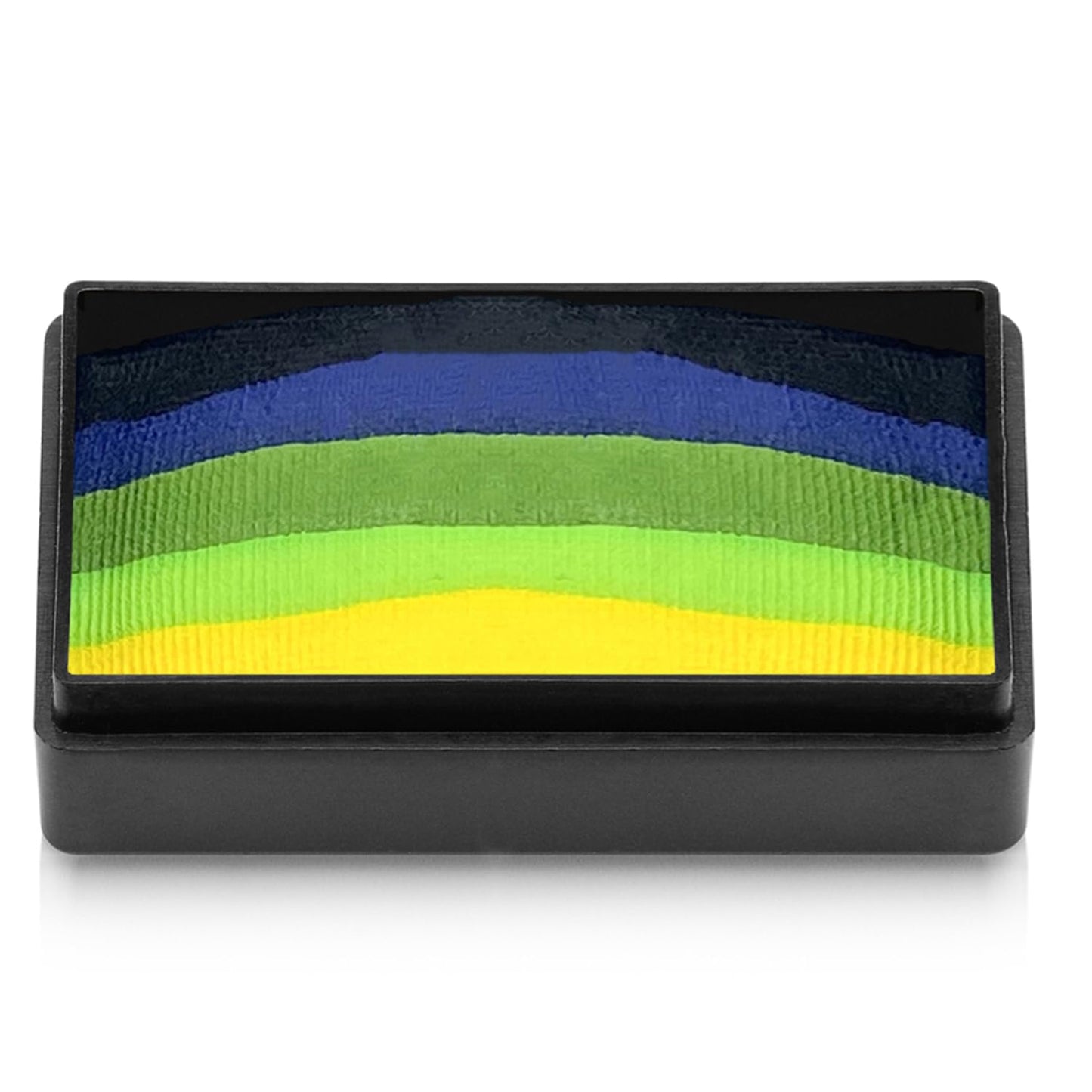 Kraze FX Dome Stroke - Dragon Dance (25 gm), Professional 1-Stroke Split Cake, Hypoallergenic, Non-Toxic, Water Activated Face & Body Painting Makeup Supplies for Sensitive Skin, Kid Safe, Adults