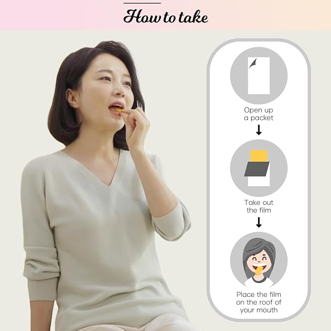 Dr. Lean Super Glutathione Max - Orally Disintegrating Edible Film for Skin Health | Fast Absorption, High Purity, Rich in Vitamins, Niacin, and Hyaluronic Acid (3 Packs)