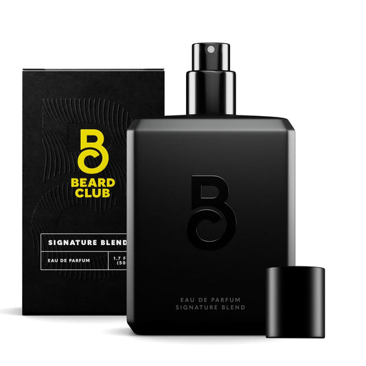The Beard Club Signature Blend Mens Cologne – Eau de Parfum Spray 1.7 Fl Oz (50ml) Cologne for Men – Long Lasting Fragrance - Bergamot, Pineapple, Cedarwood & Vanilla – Bold Masculine Perfume for Men