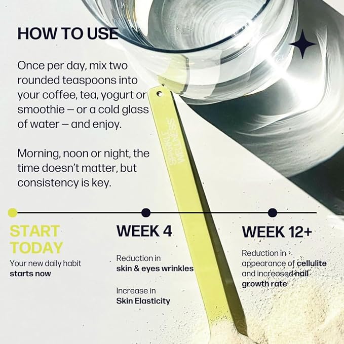 Marine Skin Boost Plus (No Flavor) [30-Serves] | Collagen Powder Supplement with Marine-derived VERISOL Bioactive Hydrolyzed Collagen Peptides, Vitamin C & Hyaluronic Acid