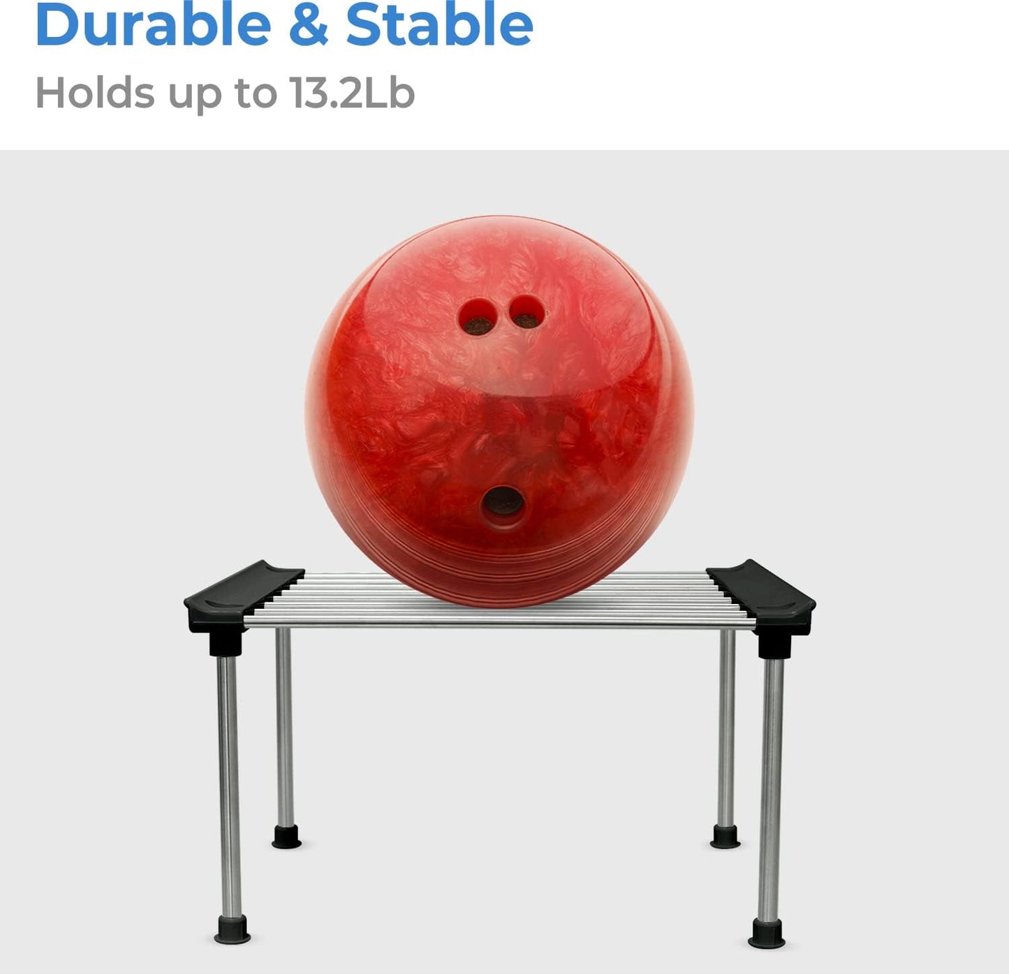 carrotez Cabinet Organizer Shelf, Set of 2 Stackable Kitchen Counter Shelves, Kitchen Cabinet Organizers and Storage, Pantry Storage Shelf Organizer, 9.8 x 7.8 x 6.1 - Black