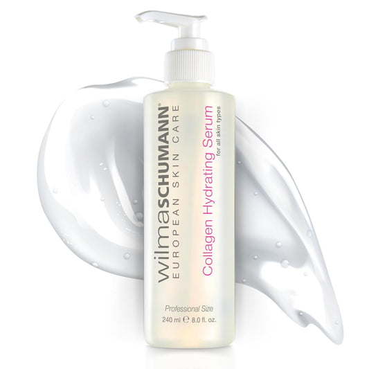 WILMA SCHUMANN Collagen Hydrating Serum, Face Serum, Collagen for Women, 8 oz
