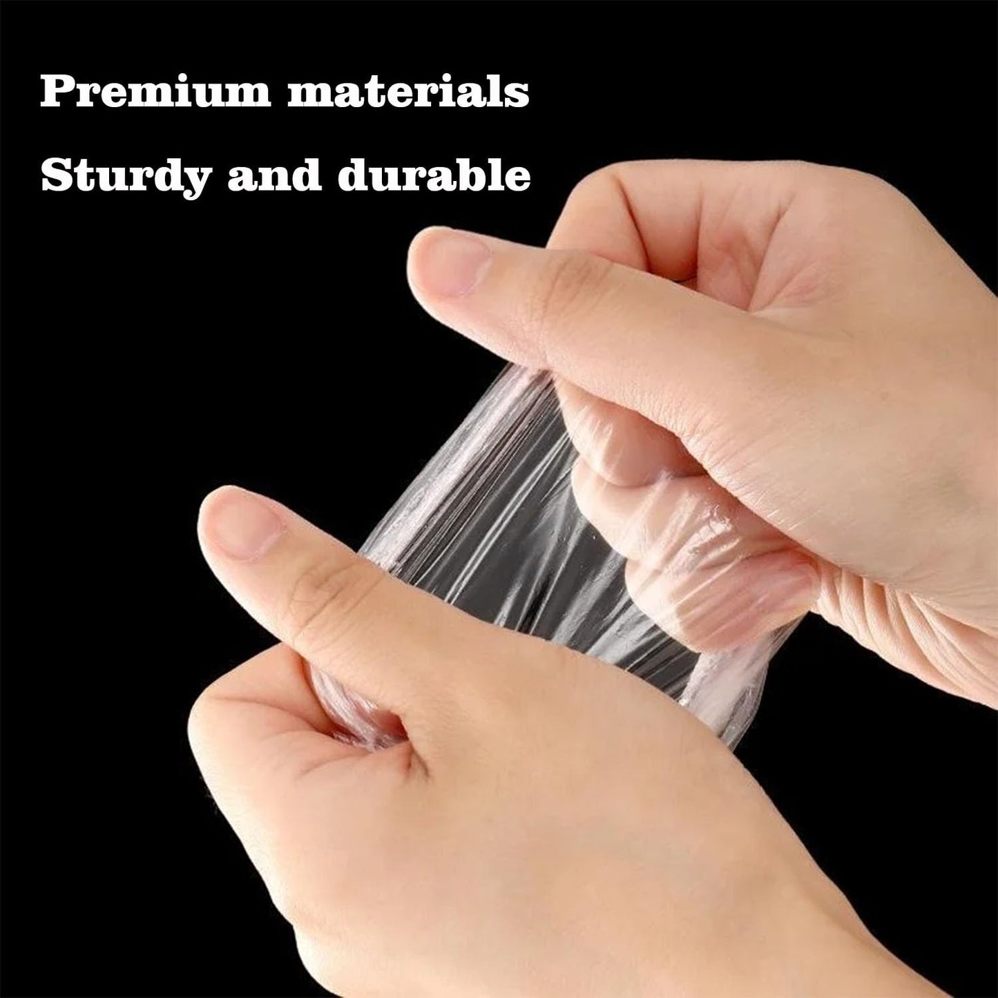 400 Pack Disposable Waterproof Ear Covers, Little Shower Caps Hair Dye Ear Protectors for Shower, Swimming & Hair Dye - Elastic Clear Plastic Small Caps for Salon, Bathing, Travel, Adults & Daily Use