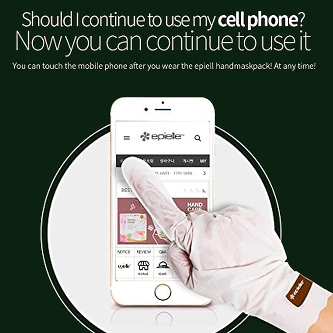 Epielle Hydrating & Moisturizing Gloves & Socks Combo, 12 Pairs Hand and Foot Masks for Dry Hands and Dry, Cracked Heels, Easter Gifts, Mother's Day Gifts, Teacher's Appreciation