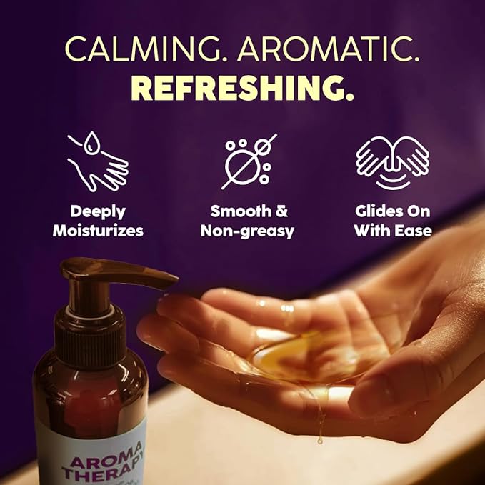 Kukka Aromatherapy Massage Oil for Massage Therapy - 6.76 Fl Oz - 100% Pure Natural - Lavender, Orange Aroma Therapy for Women & Man Body Oil - SPA & Relaxing Quality Moisturizing