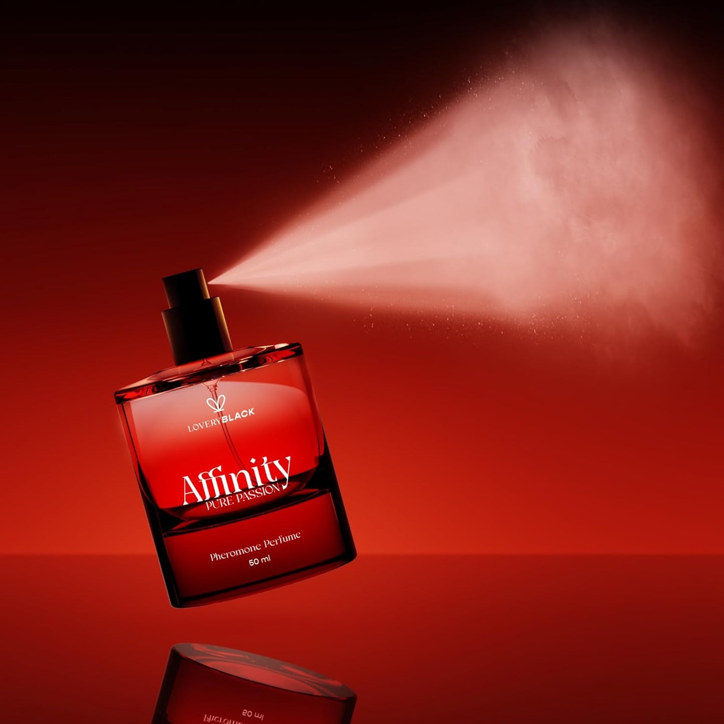 Affinity Pure Passion Unisex Pheromone Perfume – Alluring Floral & Sweet W Musk Scent - Pheromones Perfumes, Enhances Attraction & Charisma – Long-Lasting, Irresistible Fragrance for Women & Men.