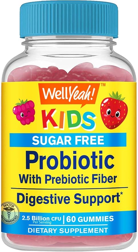 Kids Probiotic Gummies with Prebiotic Fiber