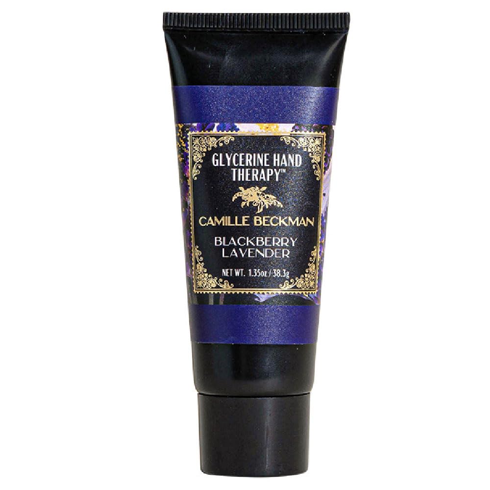 Camille Beckman Glycerine Hand Therapy Cream, Blackberry Lavender, 1.35 Ounce