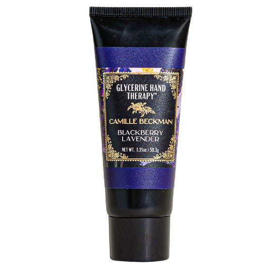 Camille Beckman Glycerine Hand Therapy Cream, Blackberry Lavender, 1.35 Ounce