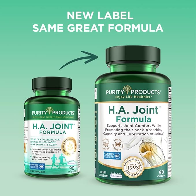 HA Joint Formula - Hyaluronic Acid from Purity Products, 90 capsules