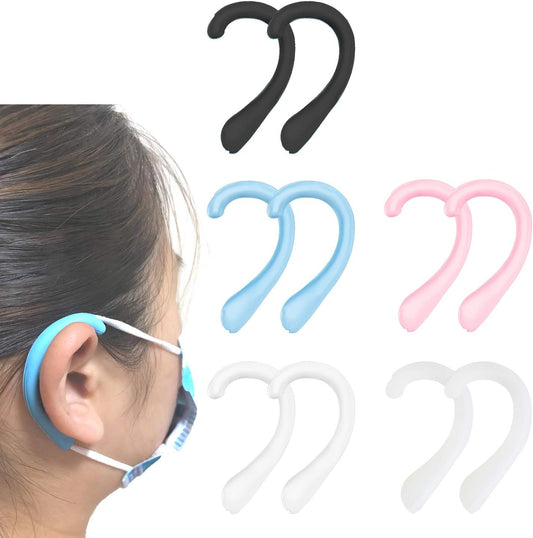 Ear Protectors Anti-Slip Silicone Soft Earloop Relieve Ear Discomfort Silicone Earmuffs