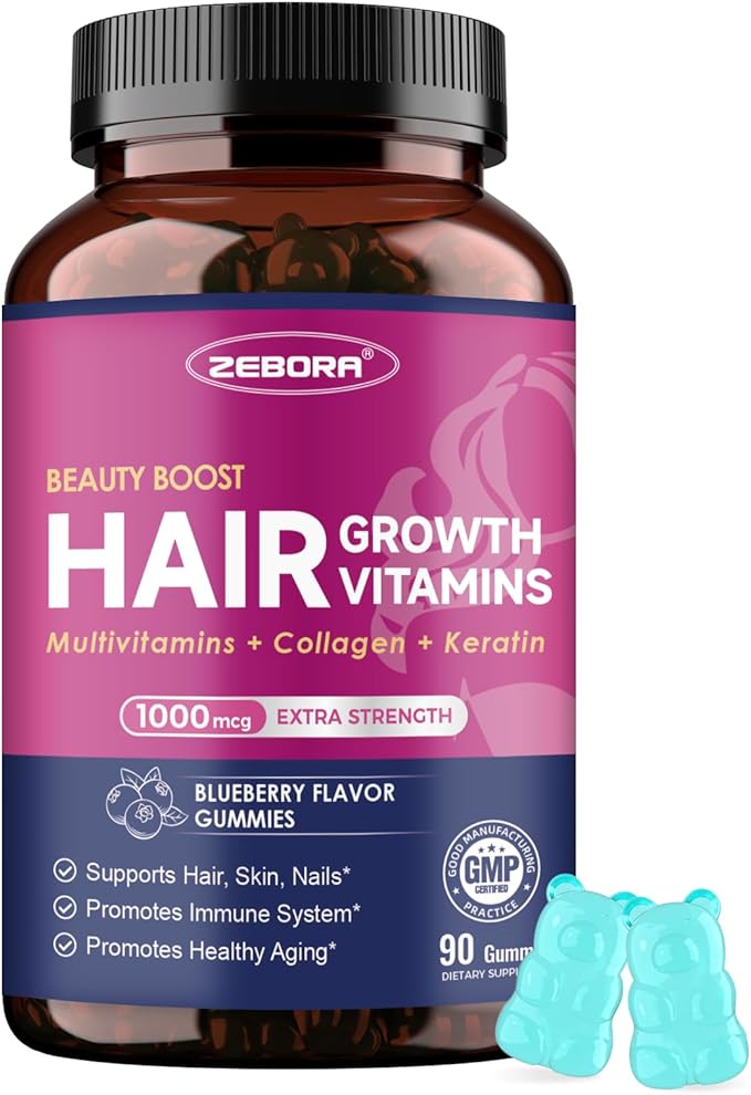 ZEBORA Support Healthy Skin, Hair Growth, Stronger Nail
