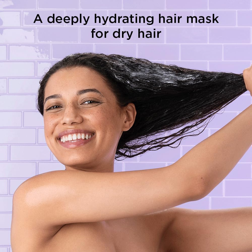 Noughty 97% Natural To The Rescue Treatment Mask, Hydrating Formula for Dry, Frizzy and Damaged Hair, with Sweet Almond and Black Oat, Sulphate Free Vegan Haircare 300ml