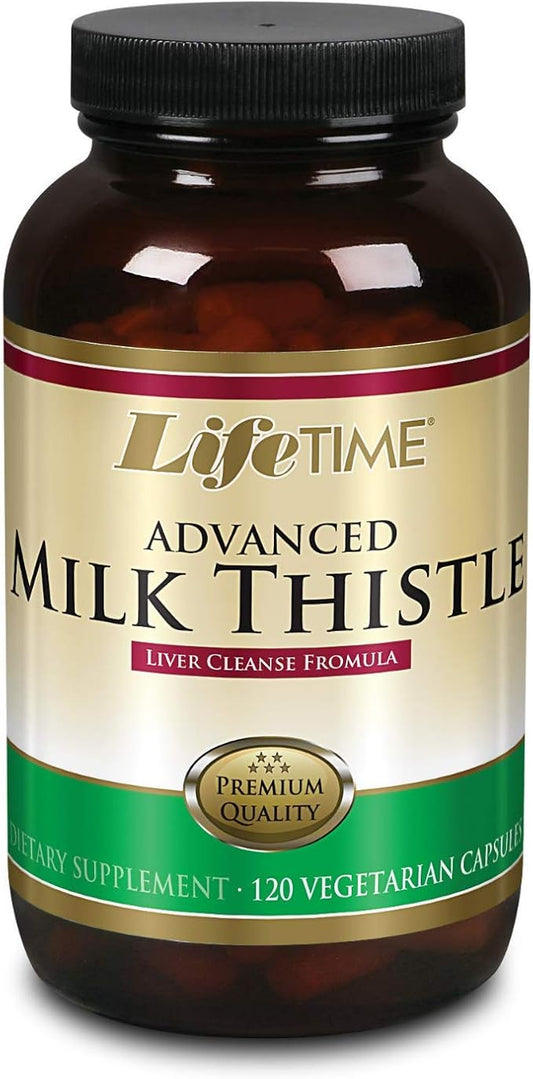 LIFETIME Milk Thistle Blend Liver Cleanse Formula (120 CT)