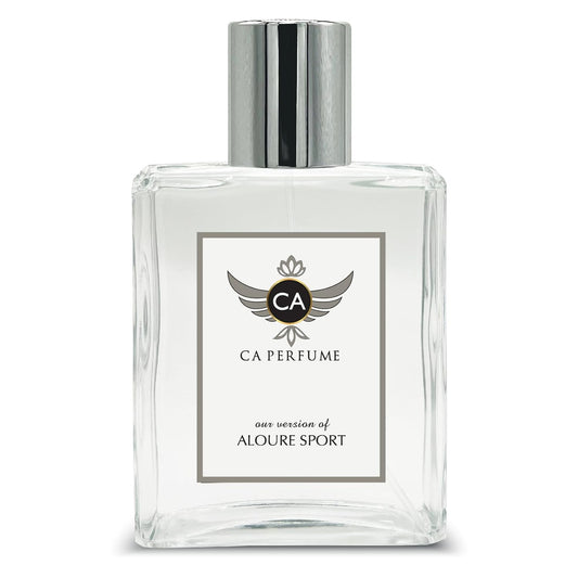CA Perfume Impression of Aloura Homme Sport For Men Fragrance Dupes Eau de Parfum Spray Bottle 3.4 Fl Oz/100ml