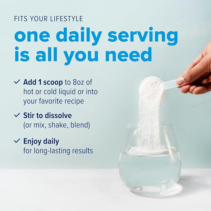 Just Bjorn Marine Collagen Peptides Starter Kit - Collagen Powder for Women & Men - Skin, Hair, Nail & Joint Support - Hyaluronic Acid, Vitamin C, Amino Acids - Unflavored (90 Servings)