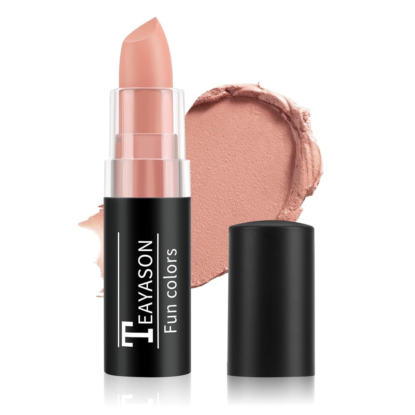 Naked Orange Face Body Paint Stick, Matte Lipstick Eye Black Stick Face-Paint Make Up, Long Lasting Waterproof Orange Makeup for Halloween Pumpkin Tige Costume Cosplay Makeup