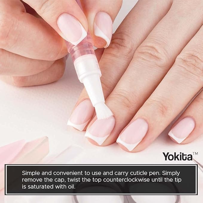 Premium Cuticle Oil Pen Milk and Honey Natural Healing Infused, Soothes and Moisturizes Cuticles with Vitamin E, 2 ML (Lavender)