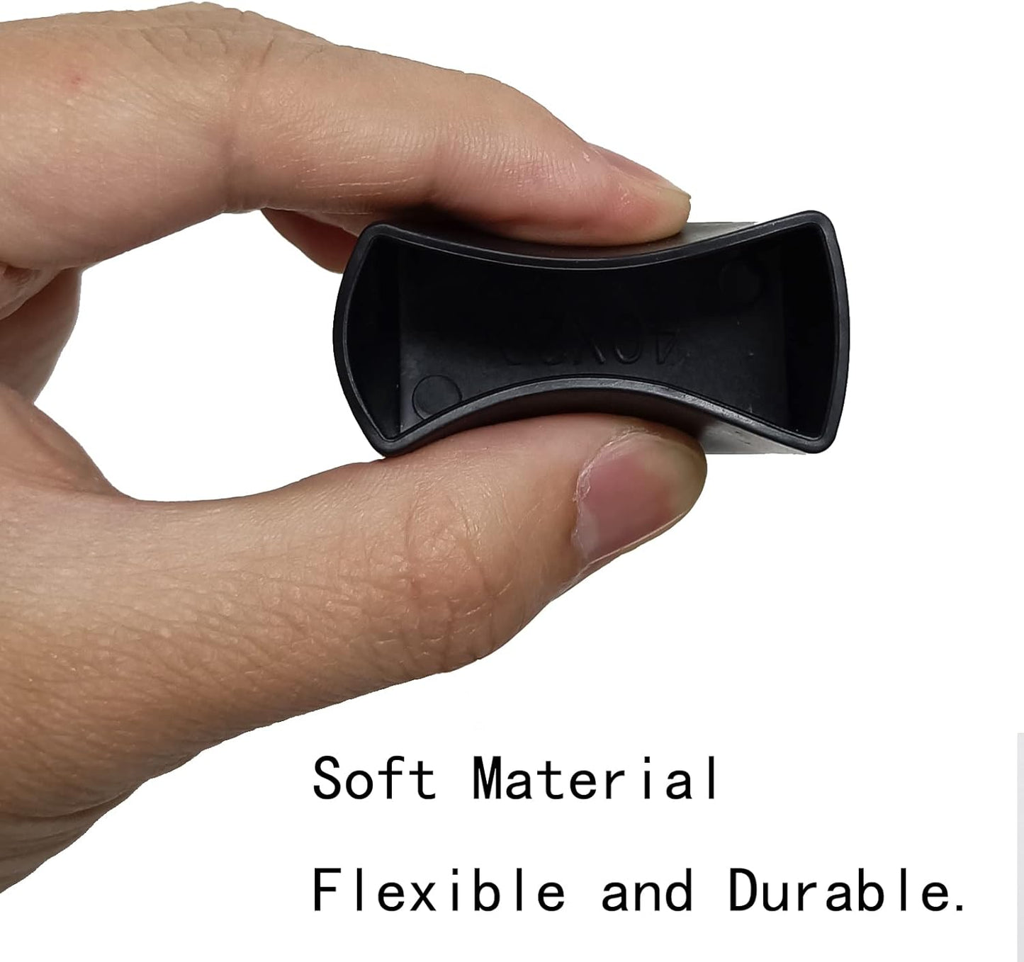 10 Pack Strut Channel Cap, 1-5/8" x 7/8" Plastic Black Short End Cap for 13/16" & 7/8" Tall Strut Channel End Cover