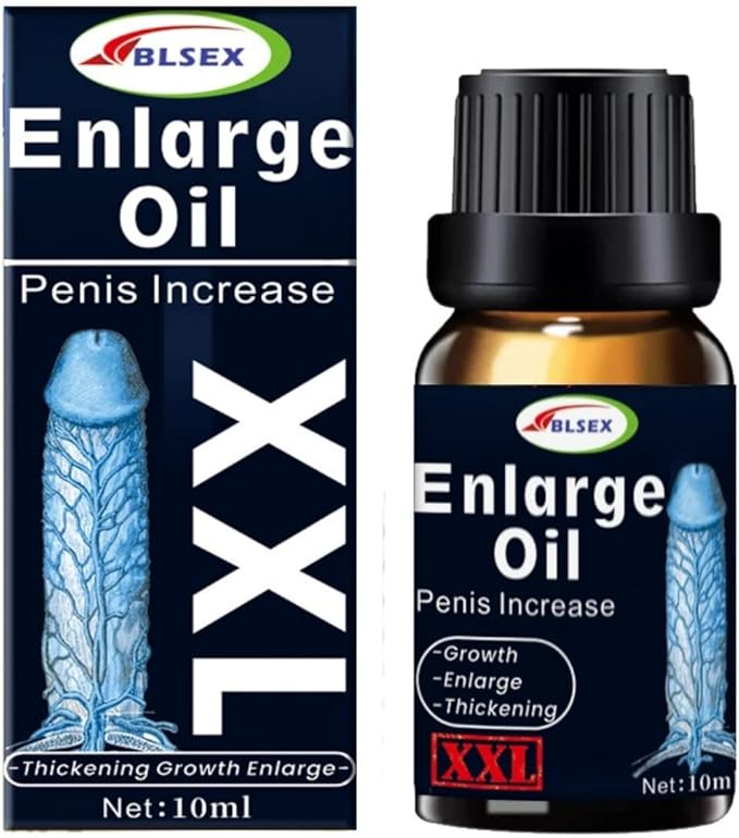 Massage Oil Enlargement, Enlarge BLSEX for Men 10ml (F383-XXL Oil)