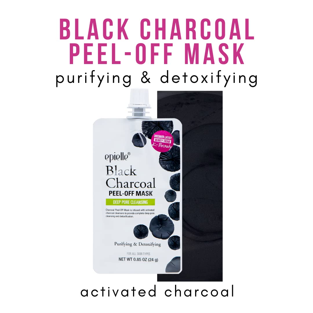 Epielle Spa Day Kit, 6 Relaxation Essentials, Purifying, Restoring, Hydrating & Detoxifying for Radiant Skin, At-Home Spa Kit, Self Care Gifts for Women, Korean Skin Care Set