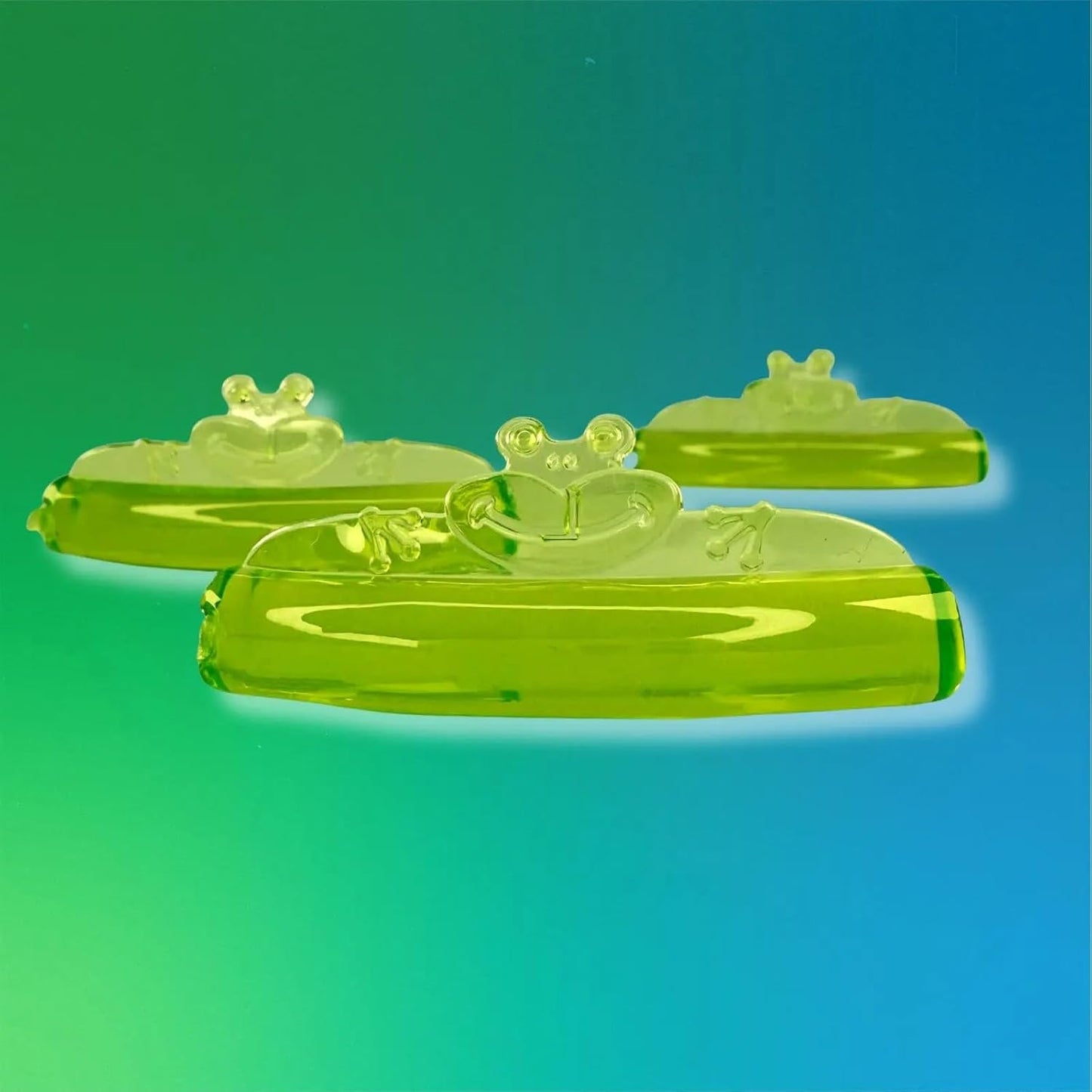 Sticky Pads for Lash Lift – Reusable Silicone Shields for Eyelash Perming, No Glue Needed, Self-Adhesive Curling Pads for Lash Lifting & Brow Lamination (Green Frog – 6 Pairs)