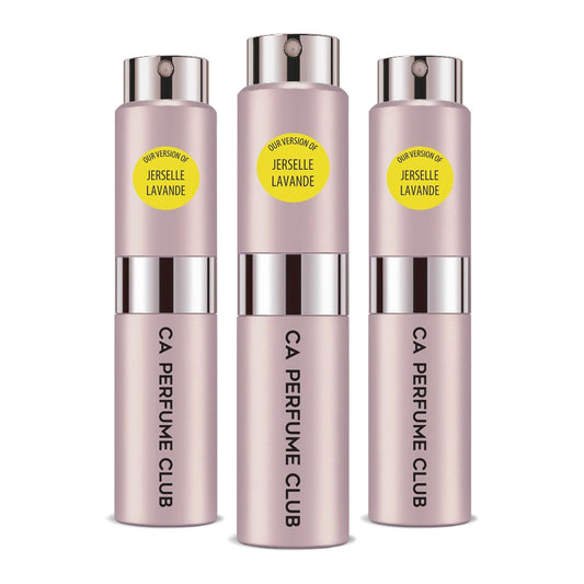 CA Perfume Impression of Jerselle Lavande for Women Floral Woody Musk Scent Long Lasting Perfumes for Women Eau De Parfum Travel Size Refillable Atomizer Spray 0.27 Fl Oz 8ml