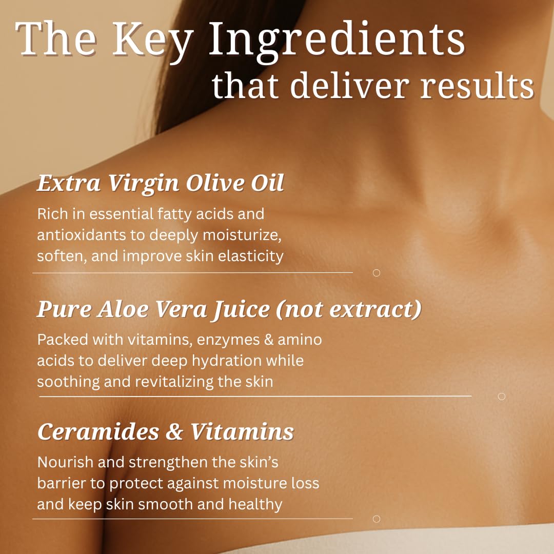 Natural Escapes Lavender & Lemongrass Body Lotion 2-Pack – Hydrating Hand & Body Moisturizer for Dry Sensitive Skin – Vegan Plant-Based Lotion with Ceramides, Aloe Vera & Vitamins – 8oz Each