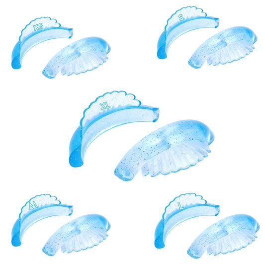 Lash Lift Pads custom Jelly blue shape 3d eye lash perm pads transparent Colorful Extension eyelash silicone rods Recycling lash lift shields